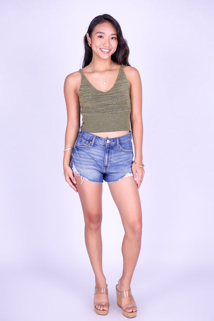 FEELING ALRIGHT KNIT TOP