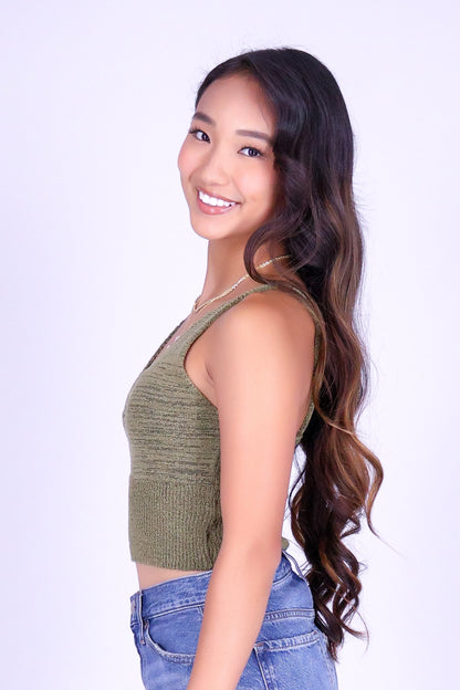 FEELING ALRIGHT KNIT TOP
