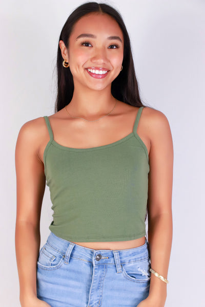 Jeans Warehouse Hawaii - TANK/TUBE SOLID BASIC - CAUGHT IN THE ACT TOP | By CRESCITA APPAREL/SHINE I