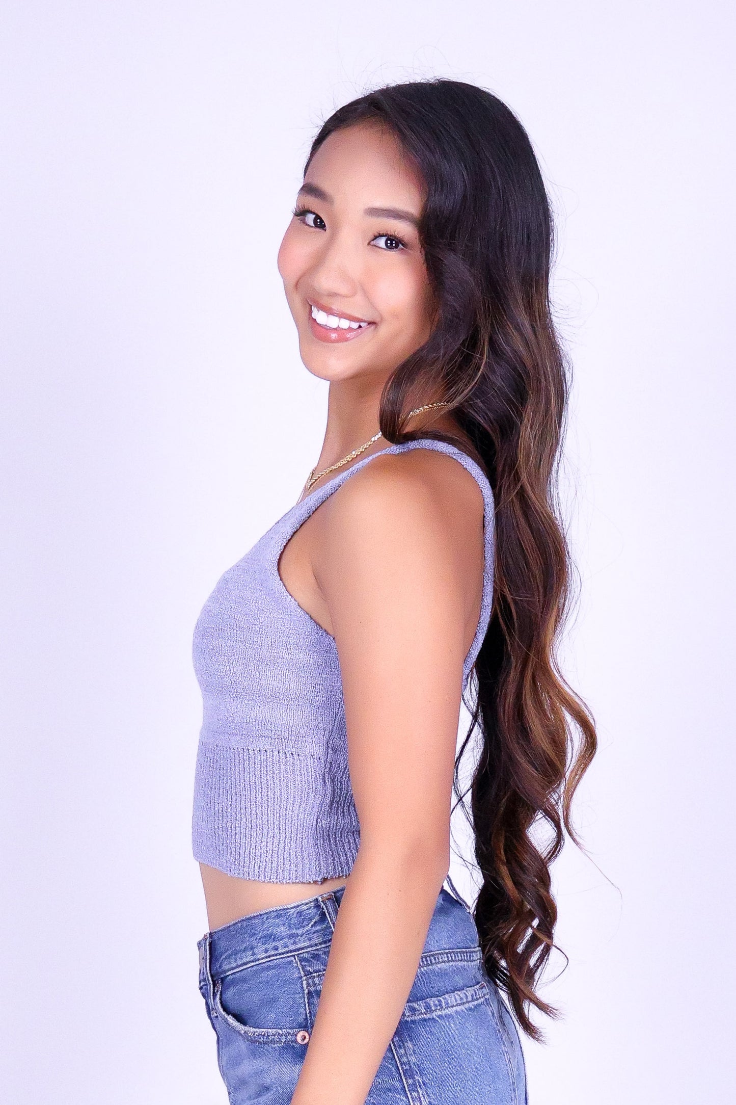 FEELING ALRIGHT KNIT TOP