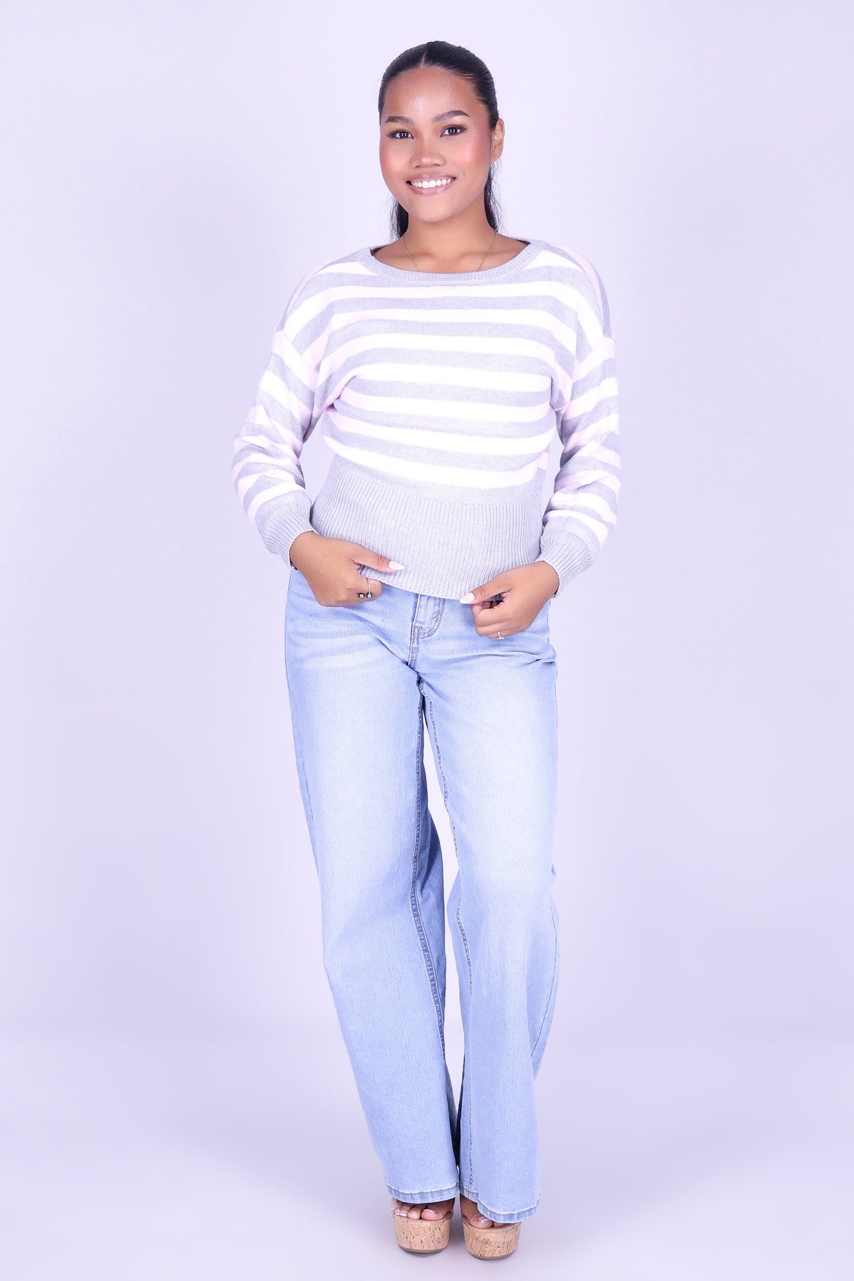 STRIPES ON REPEAT SWEATER