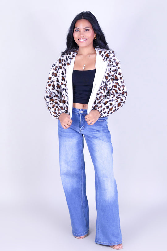 SOFT ROAR FAUX FUR JACKET