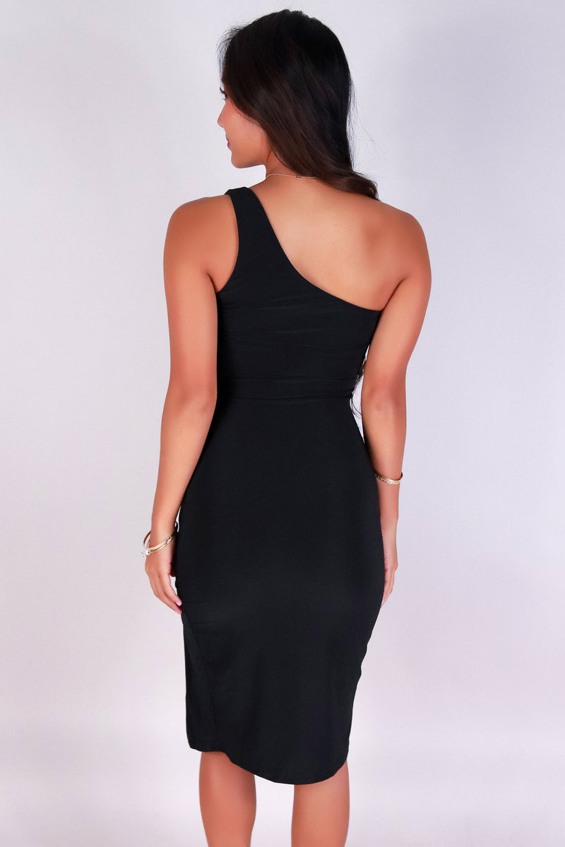 Jeans Warehouse Hawaii - S/L SHORT SOLID DRESSES - ALL EYES HERE DRESS | By LAC BLEU