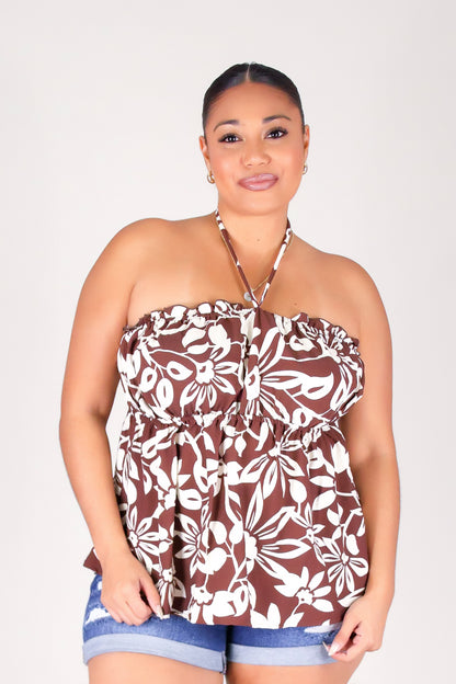 SWAYLINE HALTER TOP