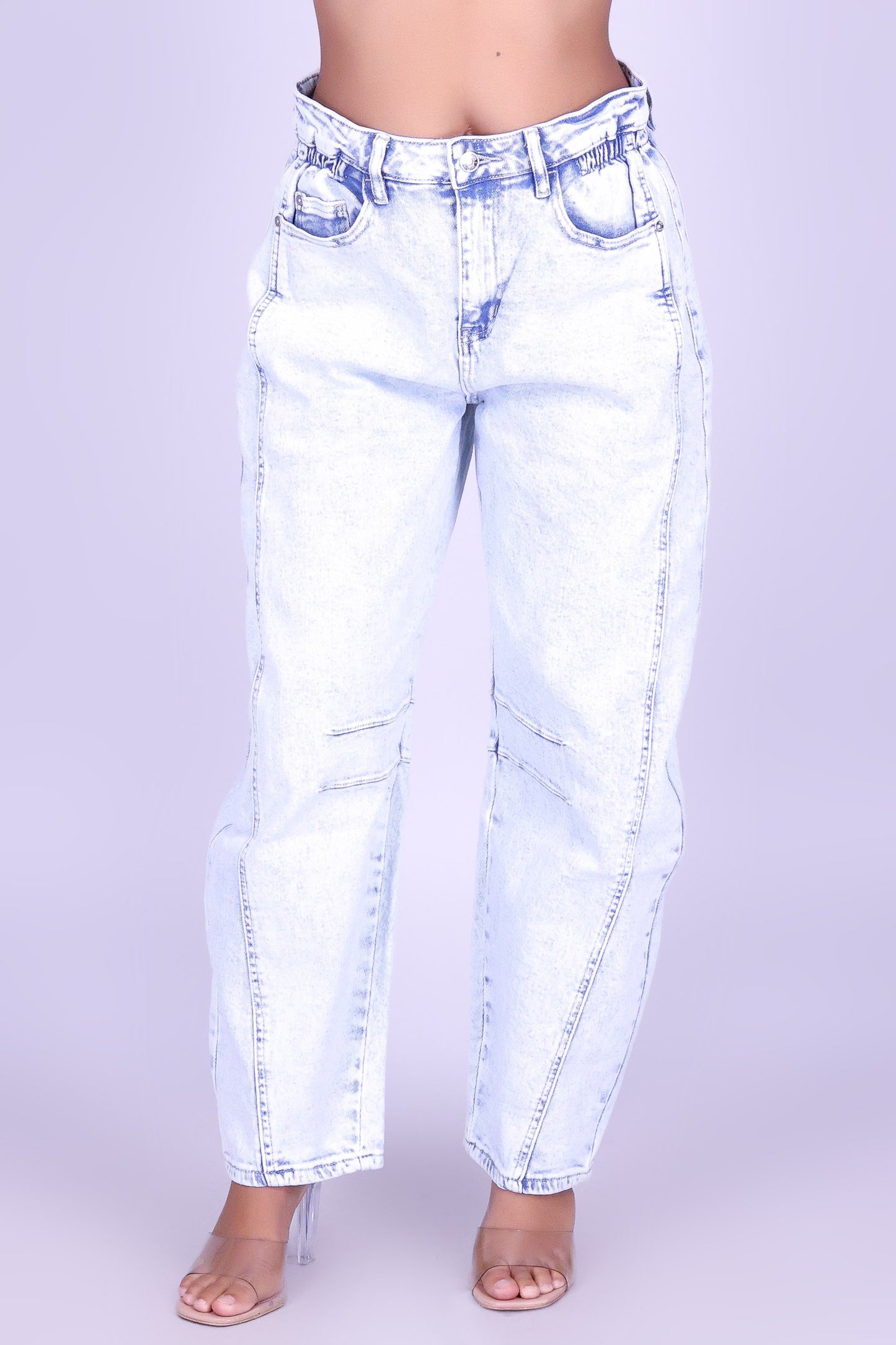 CURVE EDIT BARREL JEANS