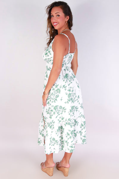 Jeans Warehouse Hawaii - S/L LONG PRINT DRESSES - BREEZE CATCHER DRESS | By GOGO APPAREL INC