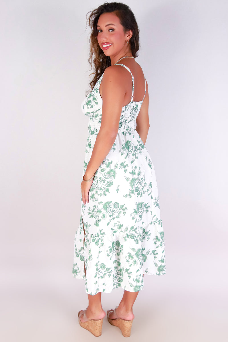 Jeans Warehouse Hawaii - S/L LONG PRINT DRESSES - BREEZE CATCHER DRESS | By GOGO APPAREL INC