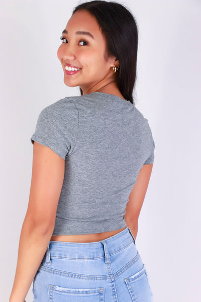Jeans Warehouse Hawaii - S/S SOLID BASIC - THE URGE TEE | By CRESCITA APPAREL/SHINE I