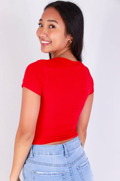 Jeans Warehouse Hawaii - S/S SOLID BASIC - THE URGE TEE | By CRESCITA APPAREL/SHINE I