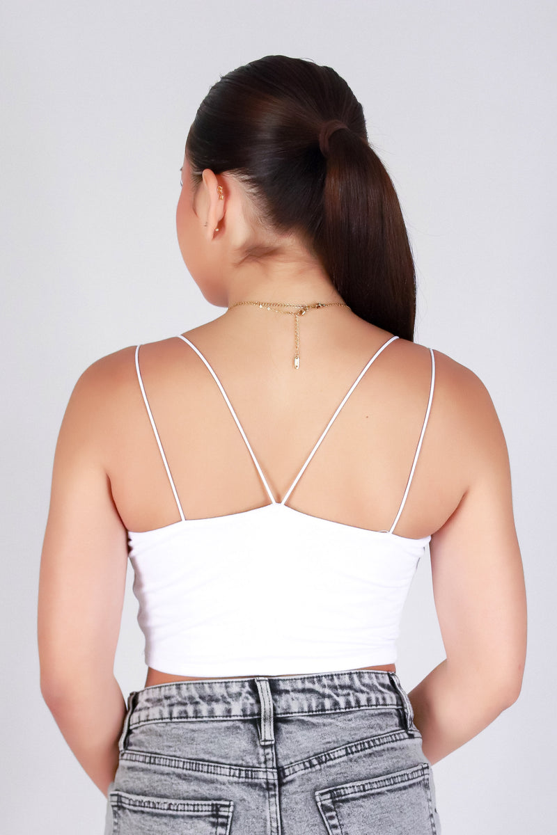 STICK TO THE BASICS CROP TOP