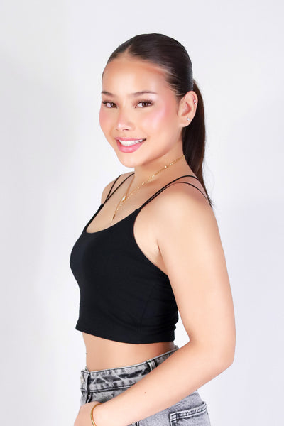 STICK TO THE BASICS CROP TOP