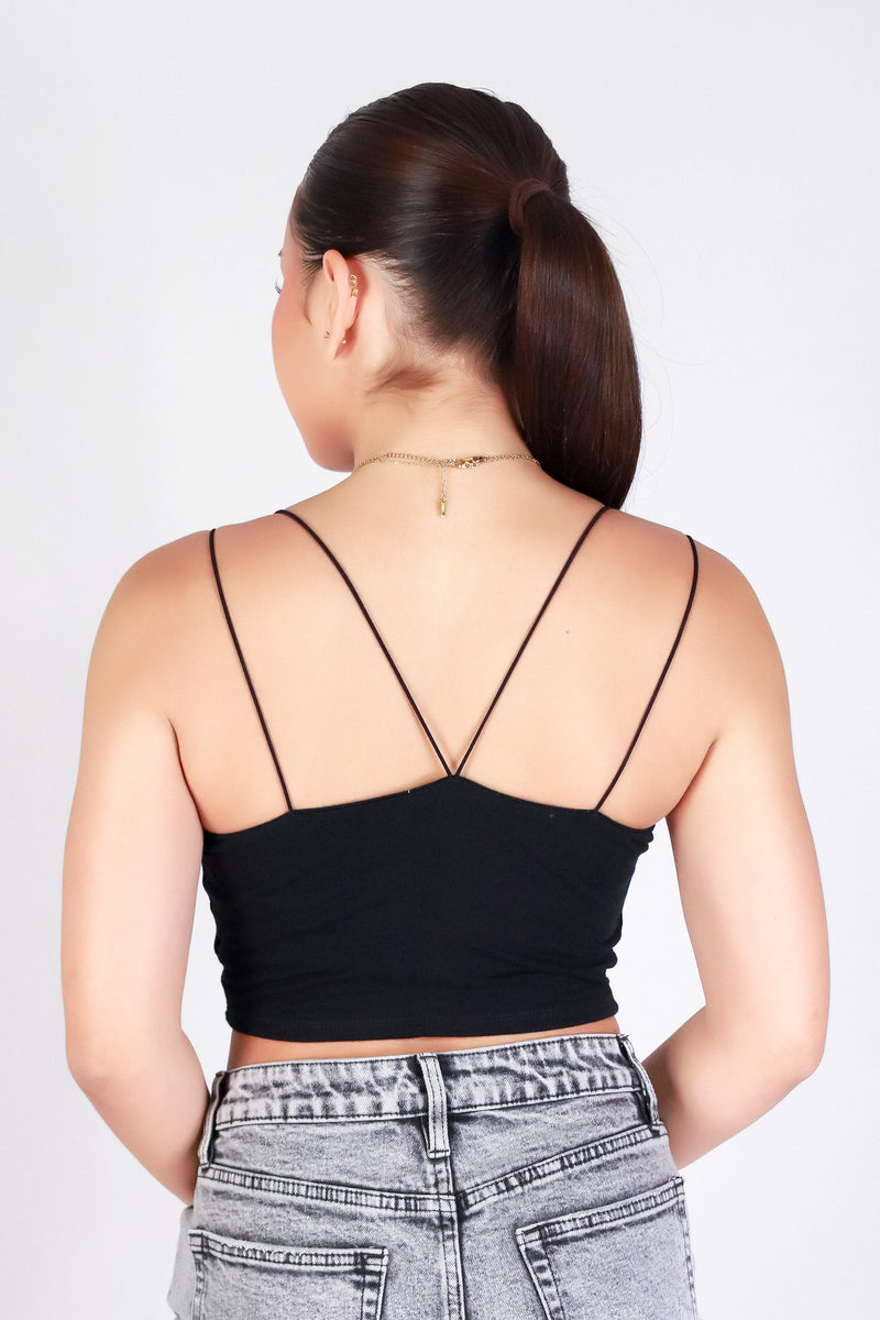 STICK TO THE BASICS CROP TOP
