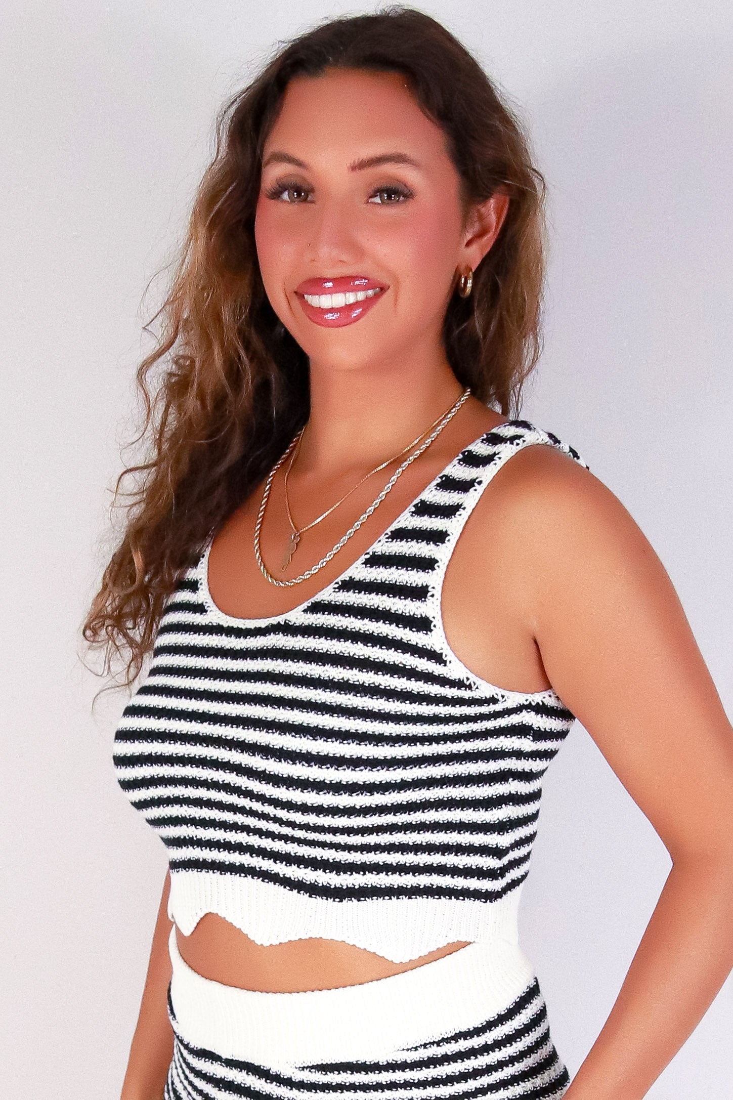 Jeans Warehouse Hawaii - MATCHING SEPARATES - SUNBEAM STRIPES TOP | By HYFVE