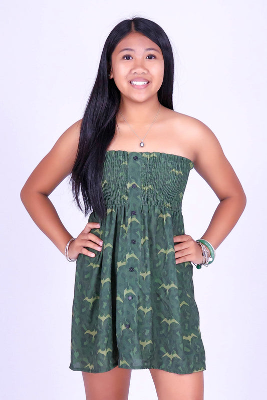 WILD IWA SMOCKED BABYDOLL DRESS | KIDS SIZE 2-16