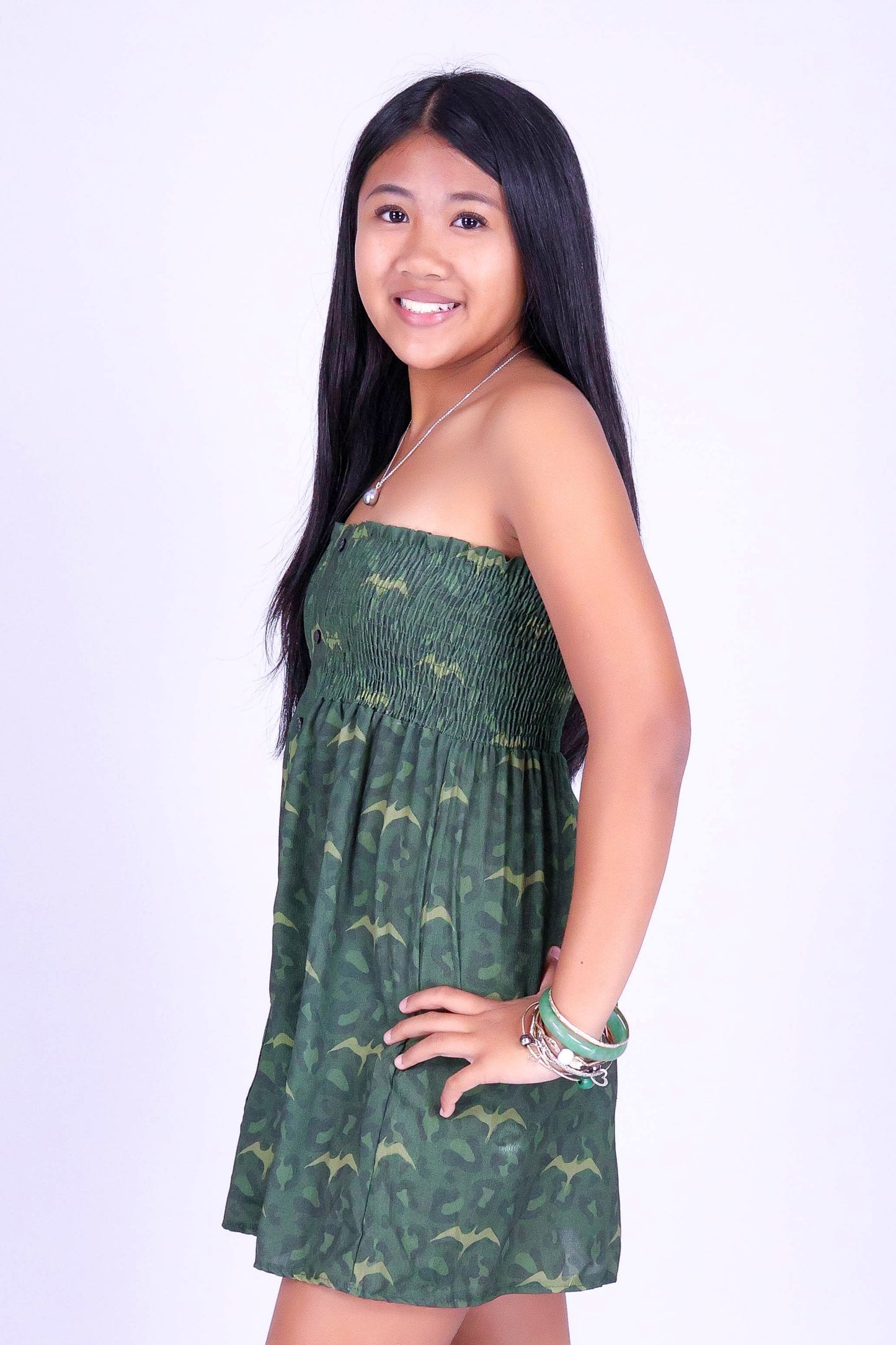 WILD IWA SMOCKED BABYDOLL DRESS | KIDS SIZE 2-16