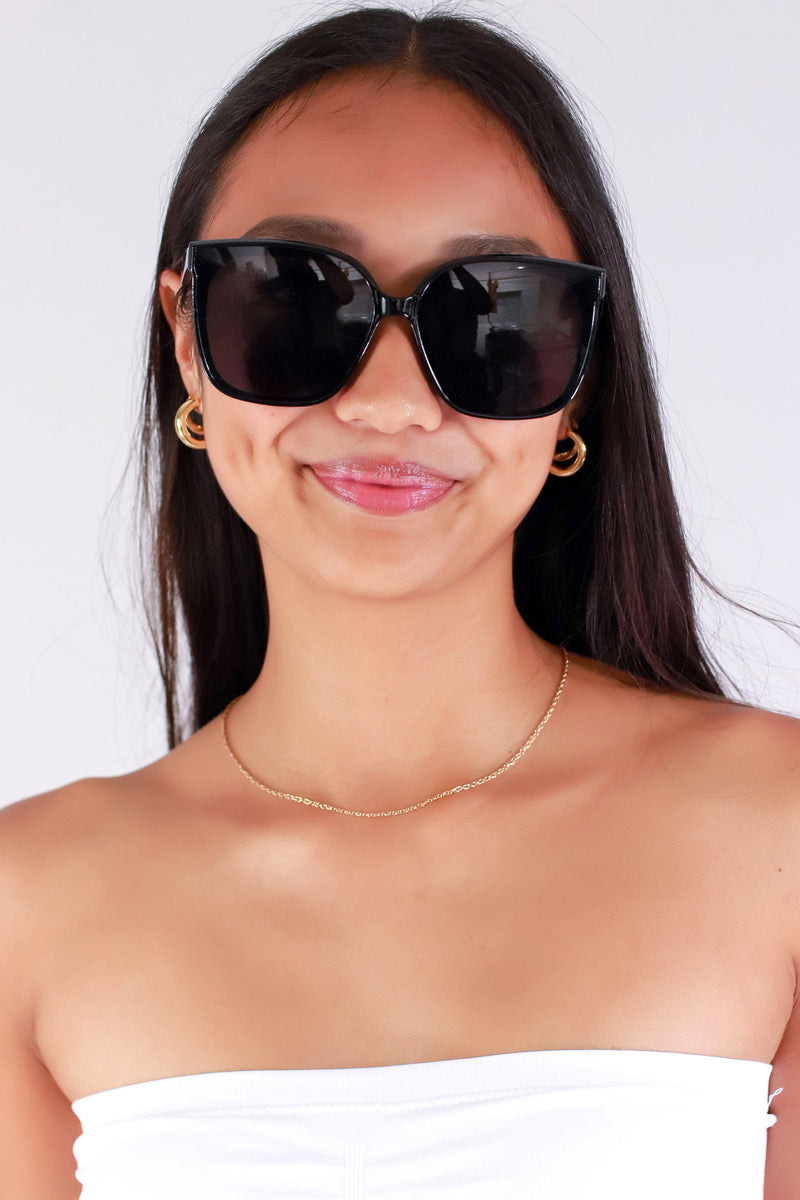 Jeans Warehouse Hawaii - OVERSIZED SUNGLASSES - DOUBLE TAKE SUNGLASSES | By SUNNY SUNGLASS