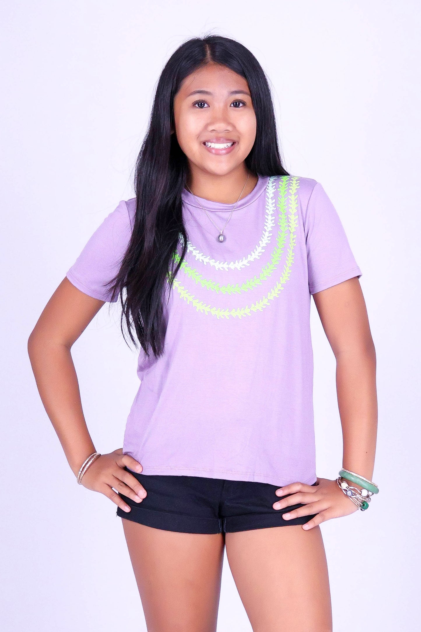 MULTI PAKALANA LEI TEE | KIDS SIZE 2-16