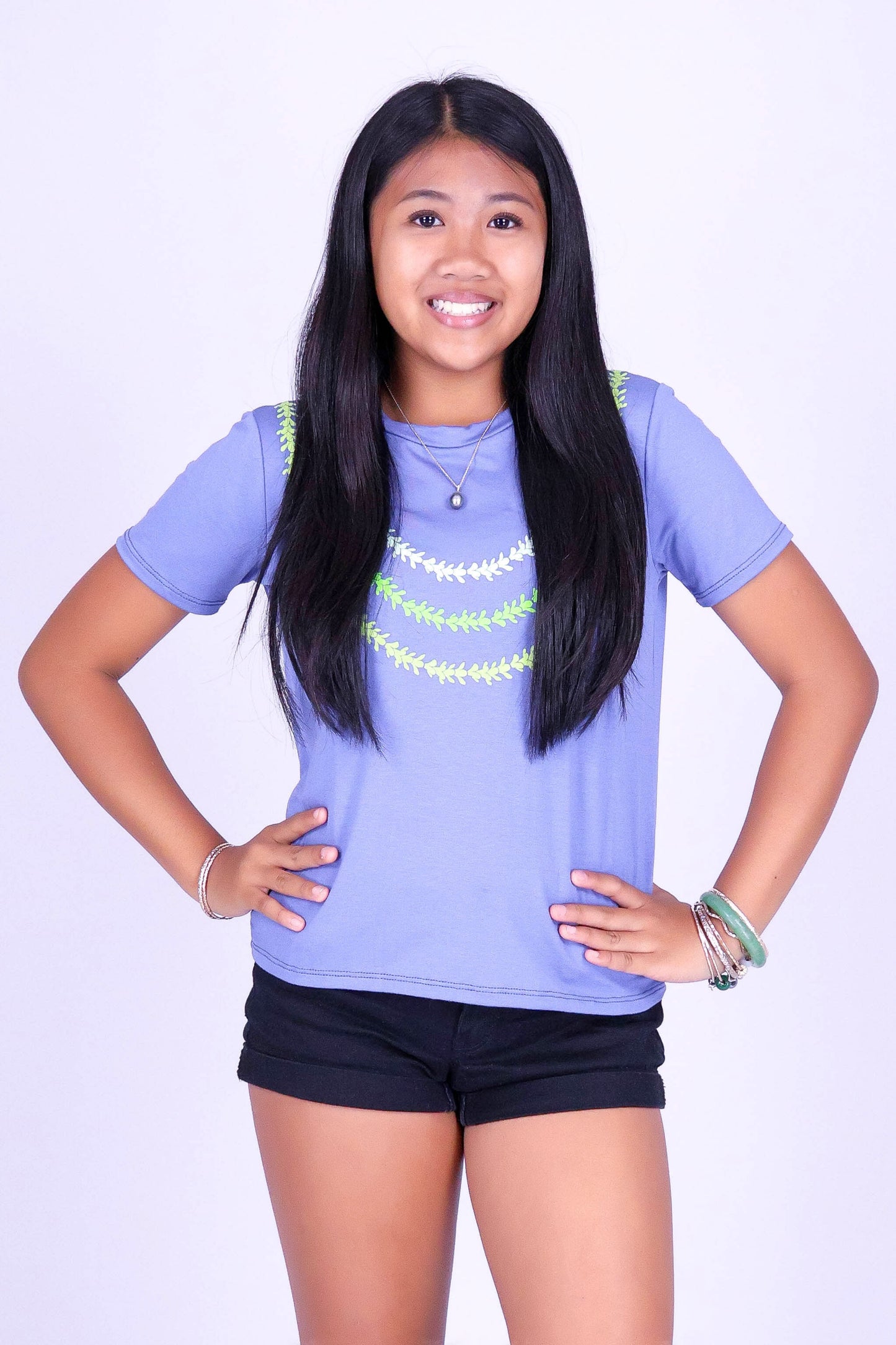 MULTI PAKALANA LEI TEE | KIDS SIZE 2-16