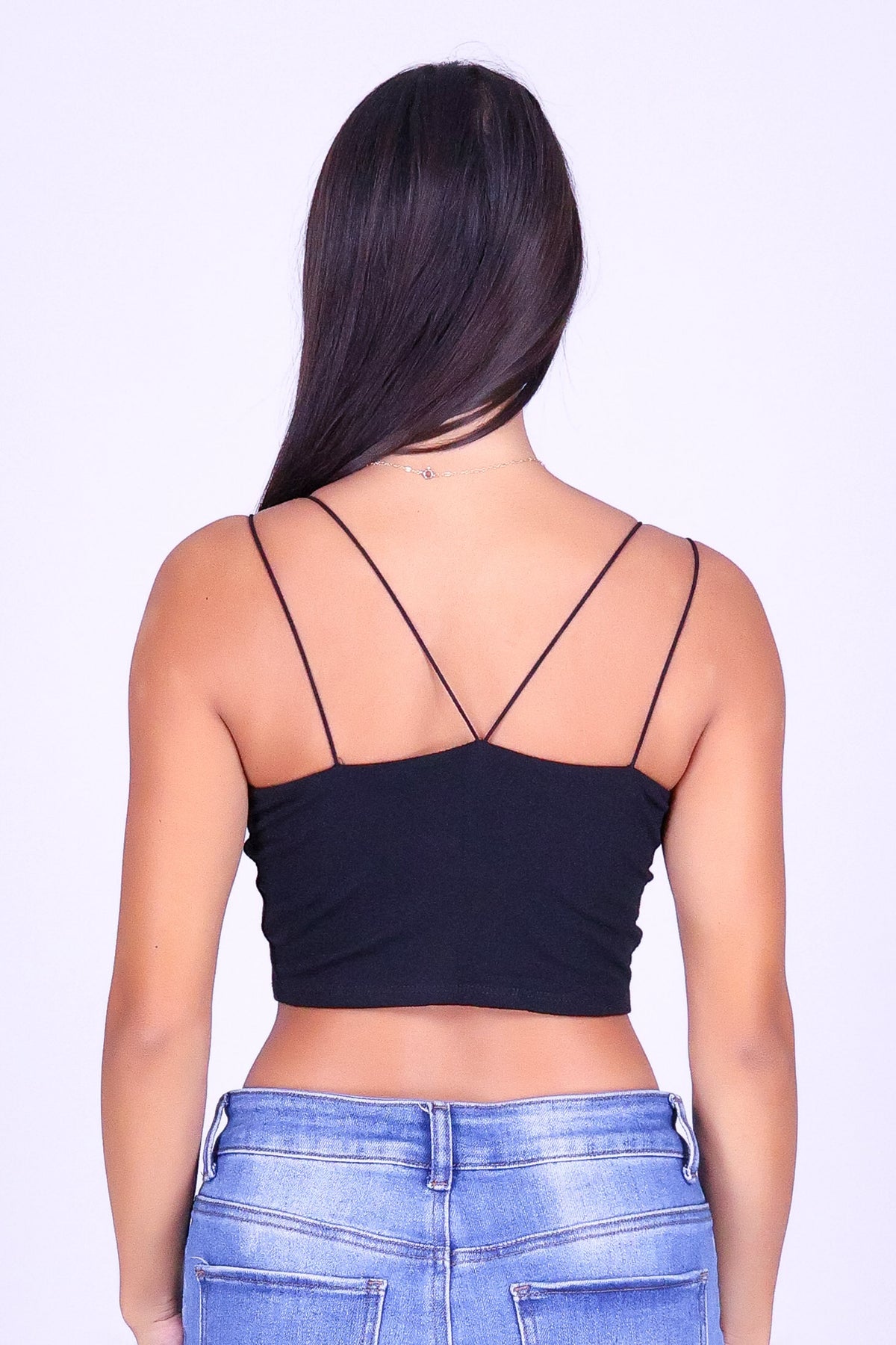 STICK TO THE BASICS CROP TOP