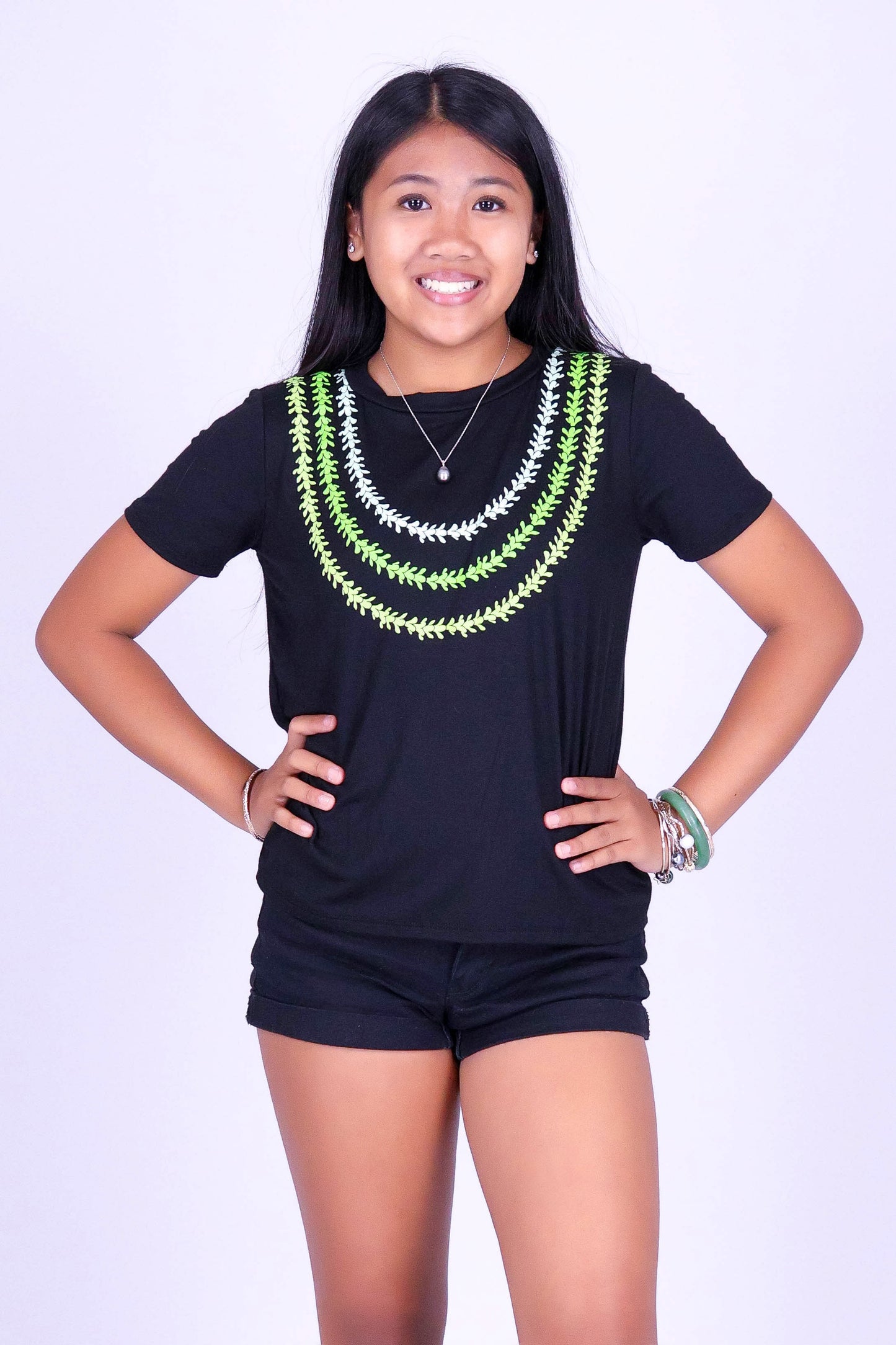 MULTI PAKALANA LEI TEE | KIDS SIZE 2-16
