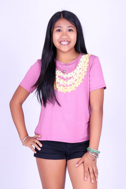 MULTI PUAKENIKENI LEI TEE | KIDS SIZE 2-16