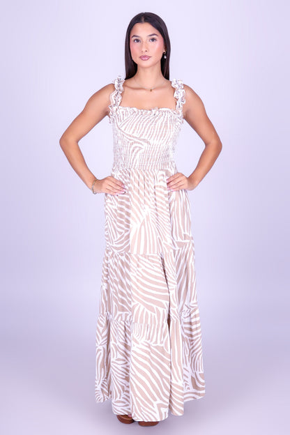 SUNLIT ESCAPE MAXI DRESS