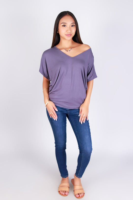 BUYING TIME DOLMAN TOP