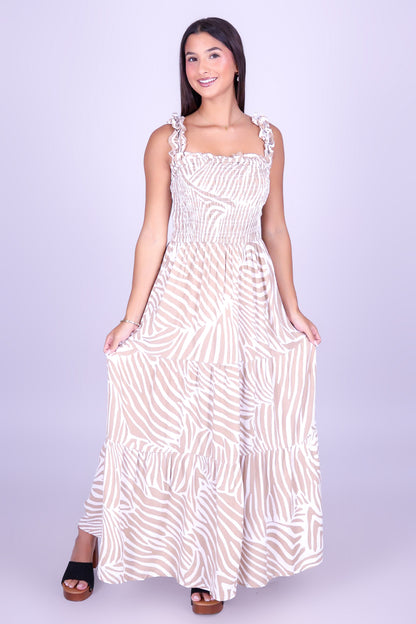 SUNLIT ESCAPE MAXI DRESS