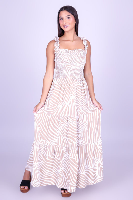 SUNLIT ESCAPE MAXI DRESS