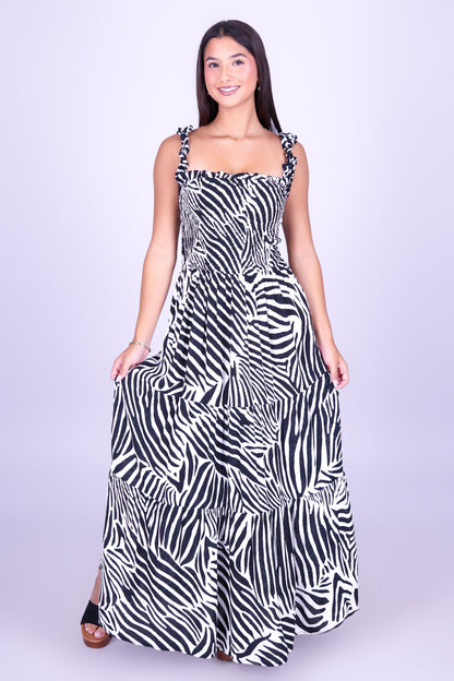 SUNLIT ESCAPE MAXI DRESS