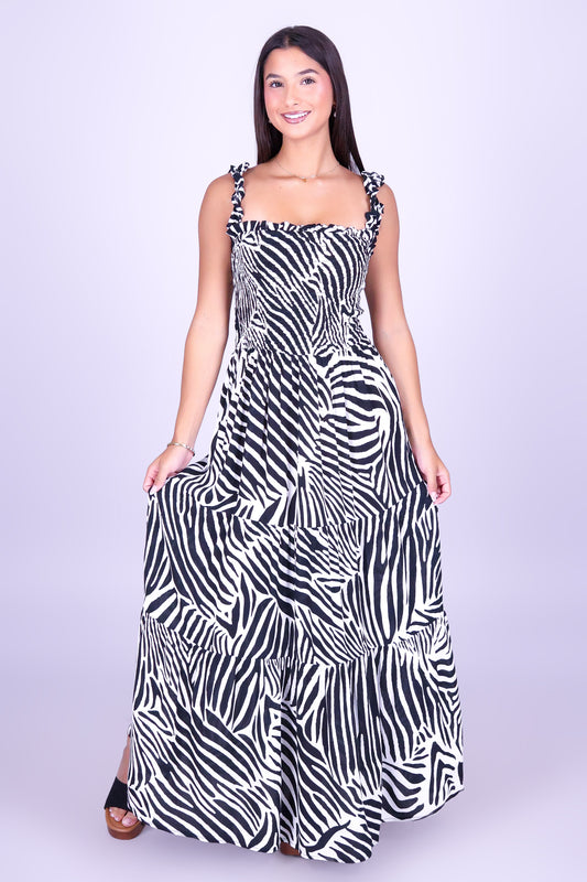 SUNLIT ESCAPE MAXI DRESS