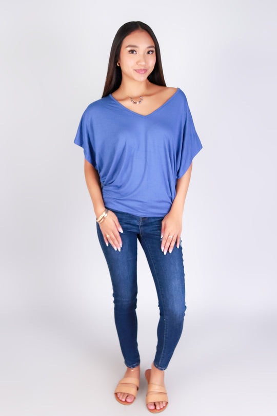 BUYING TIME DOLMAN TOP