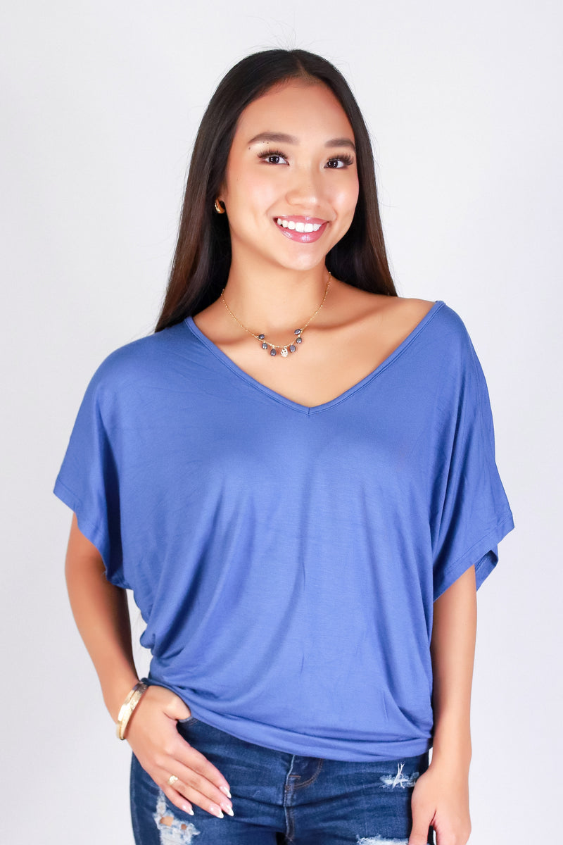 BUYING TIME DOLMAN TOP