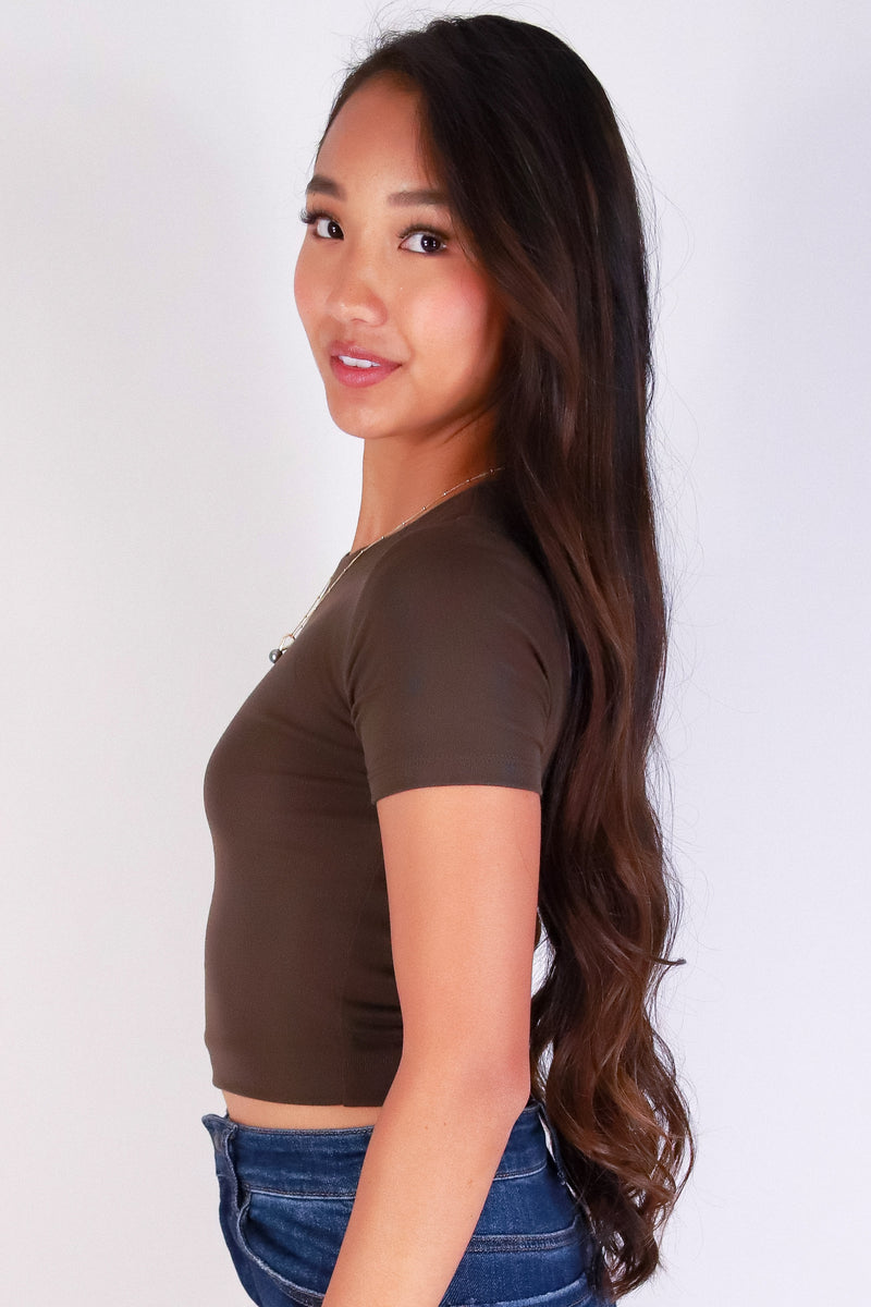 Jeans Warehouse Hawaii - SS CASUAL SOLID - NOT MY PROBLEM TOP | By POPULAR 21