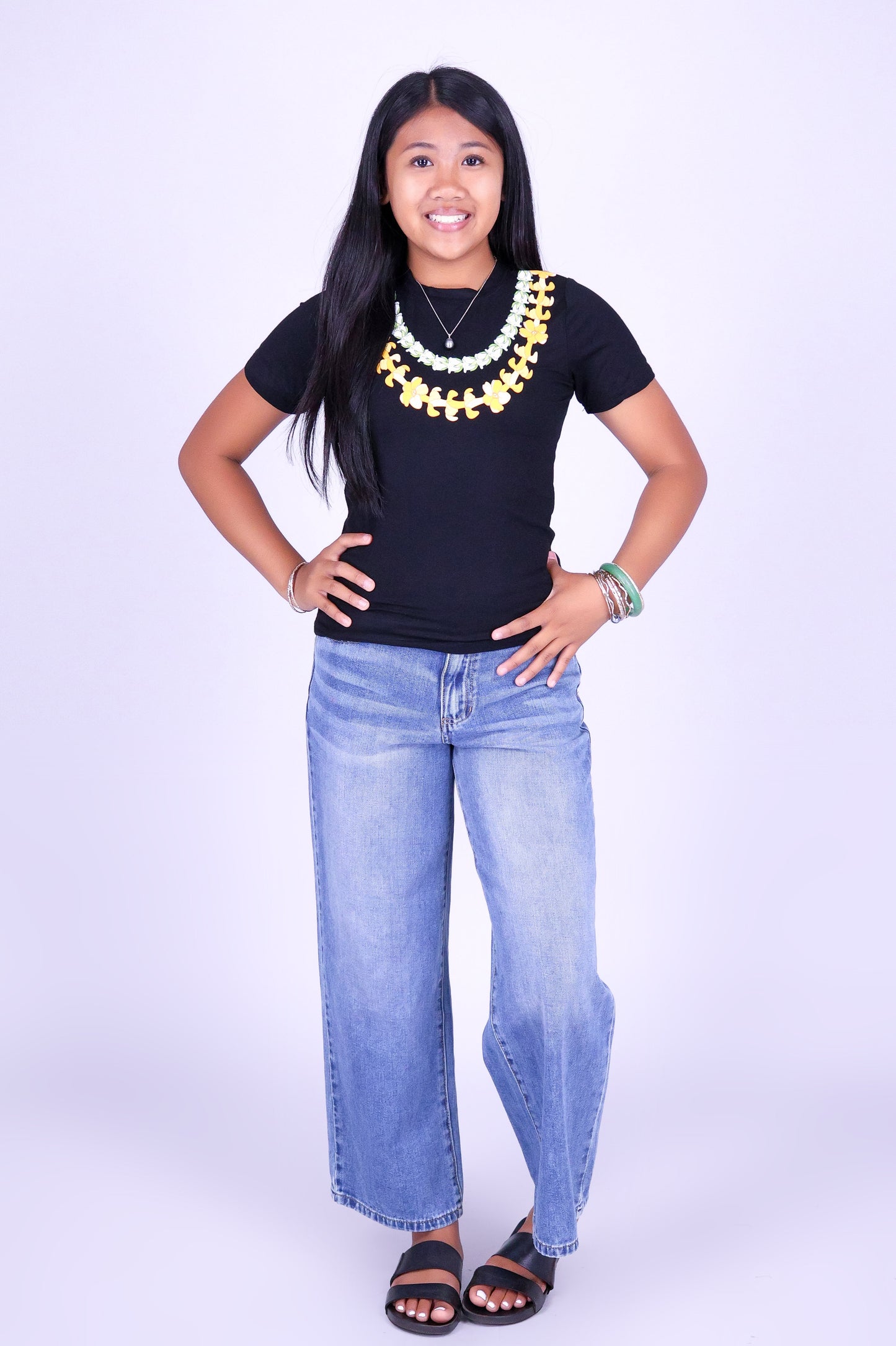 PUAKENIKENI LOKELANI LEI TEE | KIDS SIZE 2-16
