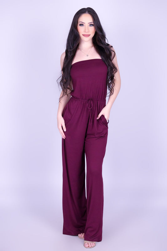 OWN THE DAY TUBE JUMPSUIT