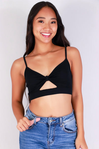 Jeans Warehouse Hawaii - SL CASUAL SOLID - KNOT A SECRET BRALETTE | By ANWND