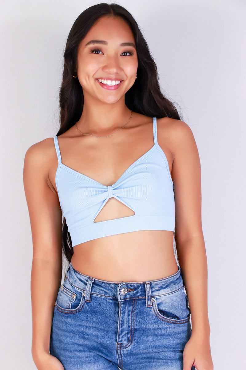 Jeans Warehouse Hawaii - SL CASUAL SOLID - KNOT A SECRET BRALETTE | By ANWND