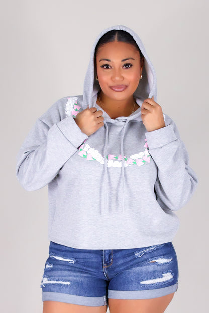 LOKELANI 2 PIKAKE LEI HOODIE