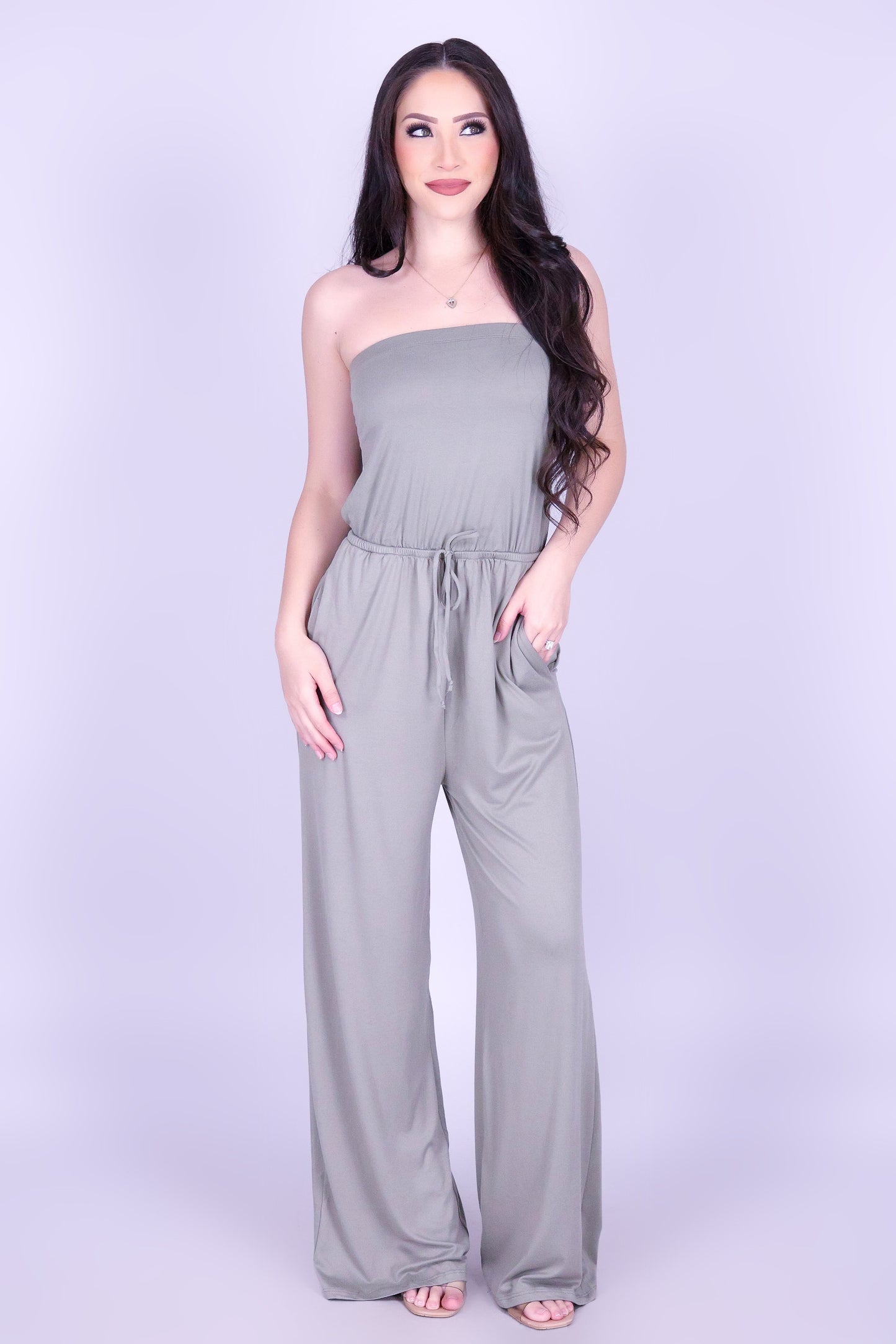 OWN THE DAY TUBE JUMPSUIT