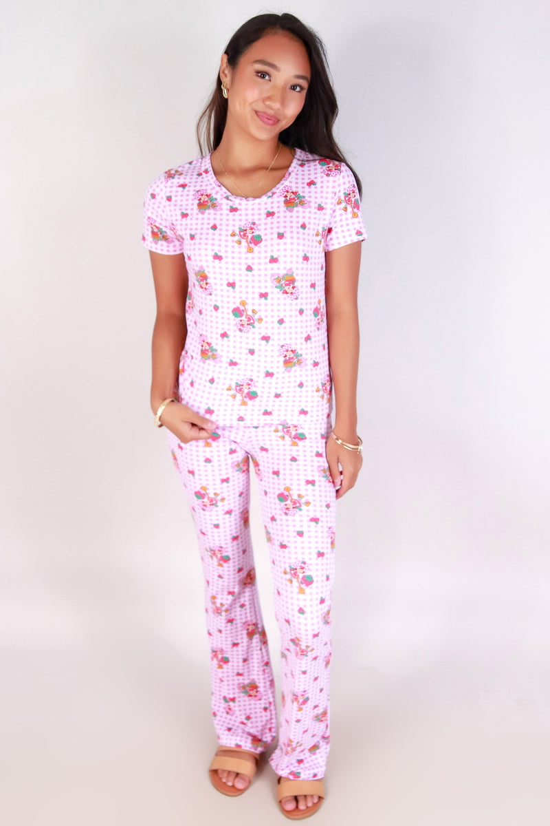 Jeans Warehouse Hawaii - PAJAMAS - STRAWBERRY SHORTCAKE PAJAMA SET | By SHOSHO