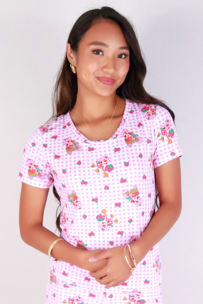 Jeans Warehouse Hawaii - PAJAMAS - STRAWBERRY SHORTCAKE PAJAMA SET | By SHOSHO