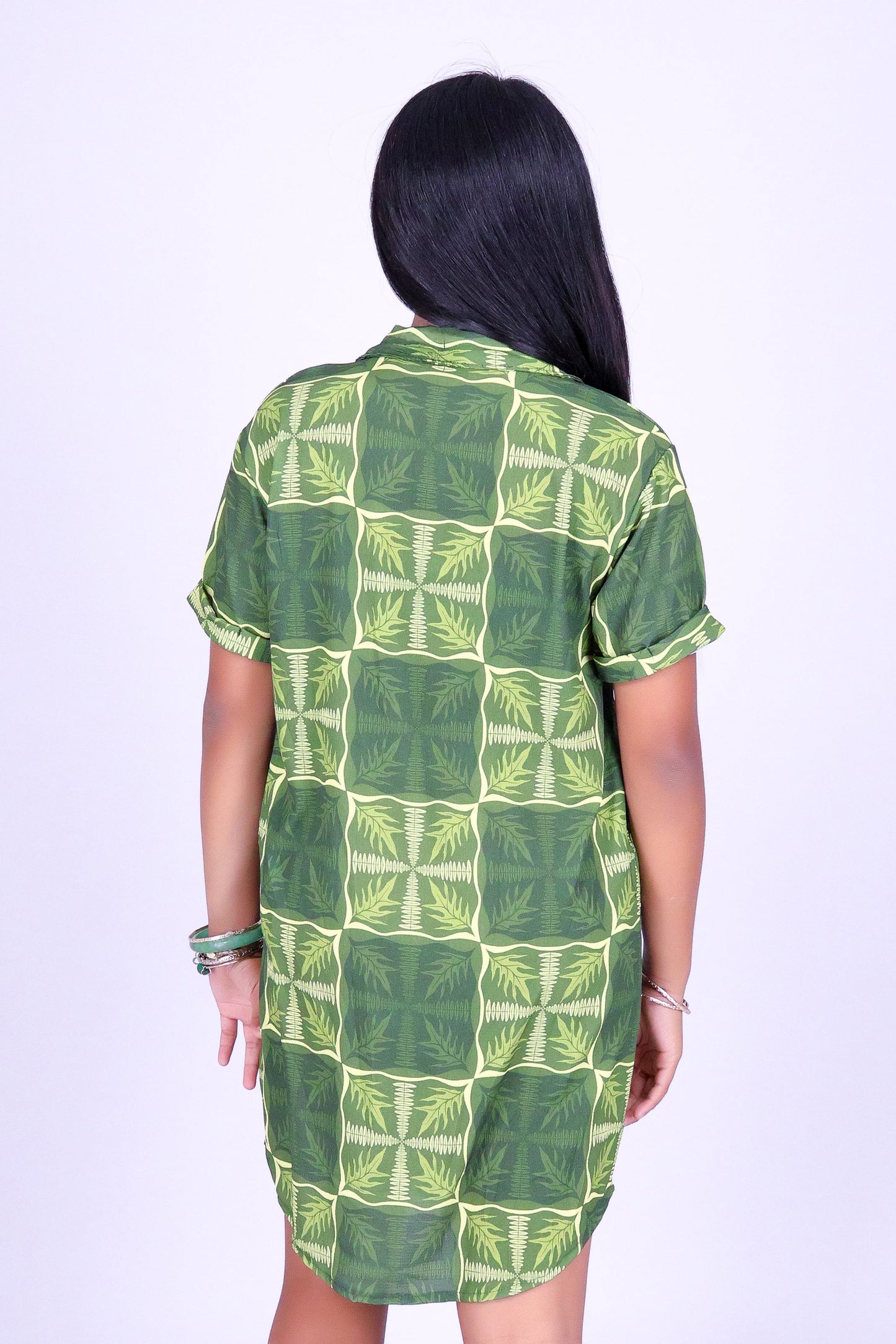 FERN KUIKI BUTTON DOWN DRESS | KIDS SIZE 2-16