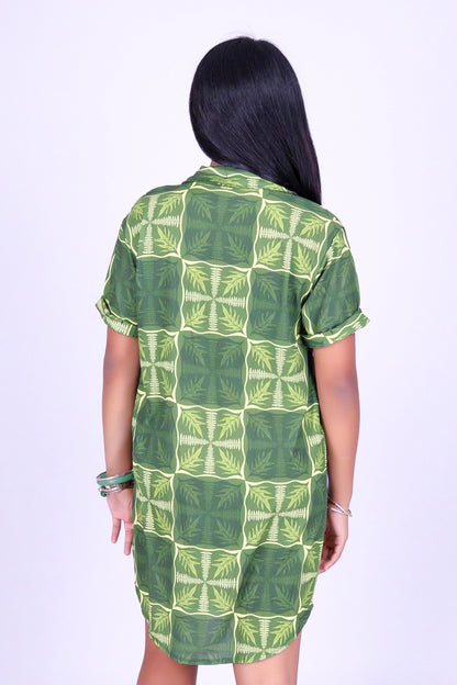 FERN KUIKI BUTTON DOWN DRESS | KIDS SIZE 2-16