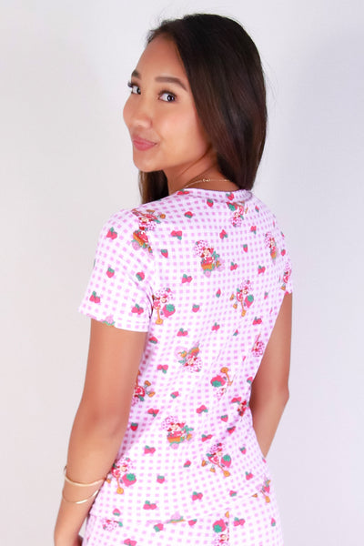 Jeans Warehouse Hawaii - PAJAMAS - STRAWBERRY SHORTCAKE PAJAMA SET | By SHOSHO
