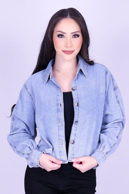 THAT GIRL BUTTON DOWN TOP