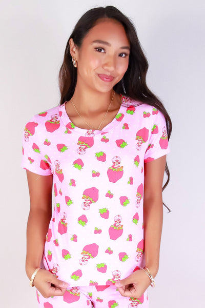 Jeans Warehouse Hawaii - PAJAMAS - STRAWBERRY SHORTCAKE PAJAMA SET | By SHOSHO