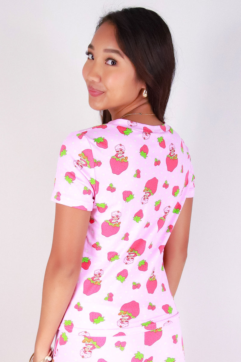 Jeans Warehouse Hawaii - PAJAMAS - STRAWBERRY SHORTCAKE PAJAMA SET | By SHOSHO