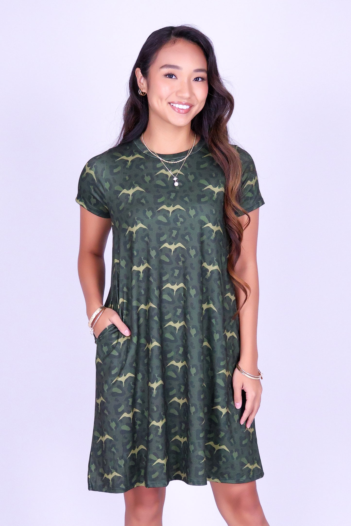 WILD IWA TRAPEZE DRESS