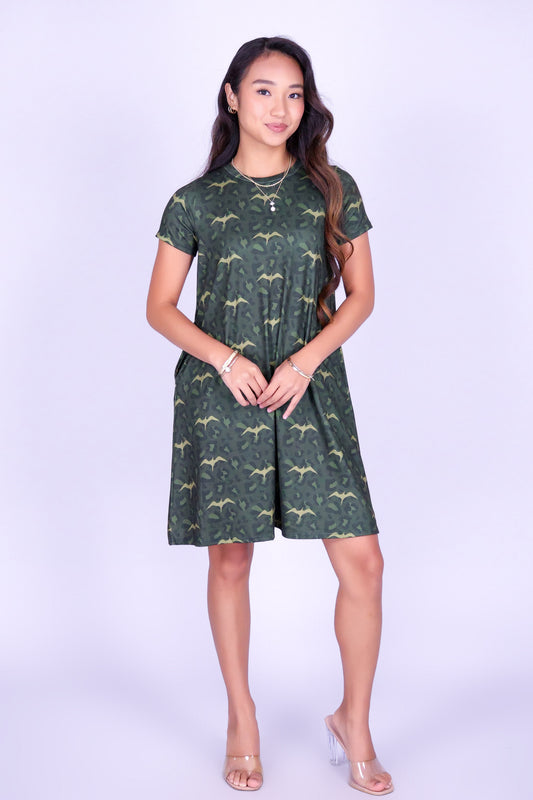 WILD IWA TRAPEZE DRESS